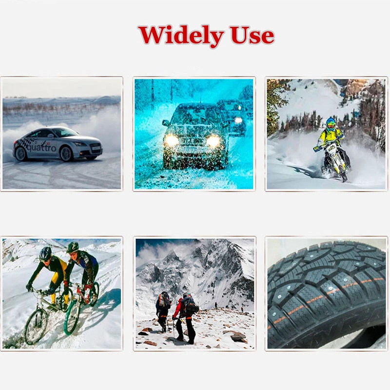 100 шт. зимние шипы для шин, шипы для автомобильных шин, винты для снега, шипы для колес, цепи для снега, шипы для автомобилей, мотоциклов, внедорожников, ATV, грузовиков