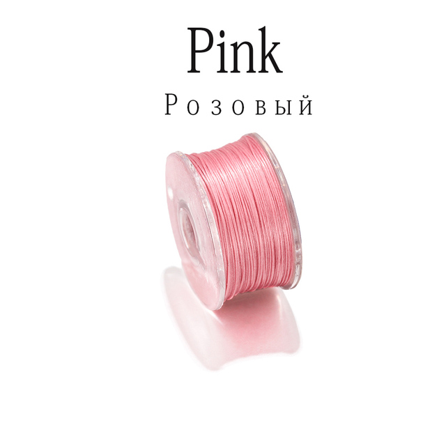High Quality Seed Beads Cord String Beading Thread For DIY Bracelet Jewelry Making Accessories Supplies (Nonelastic)