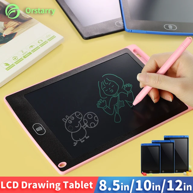8.5/10/12 inch LCD Drawing Board Screen Writing Tablet Digital Graphic Tablets Electronic Handwriting Pad Board+Pen Toys Gifts 1