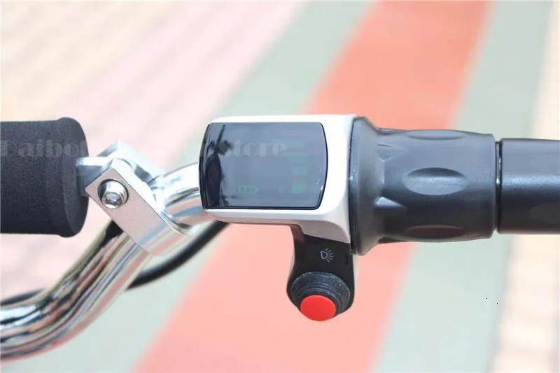 Daibot Folding Electric Bike Adults 2 Wheels Electric Scooters Electric Scooter Seat With Double SuspensionBrake System (3)