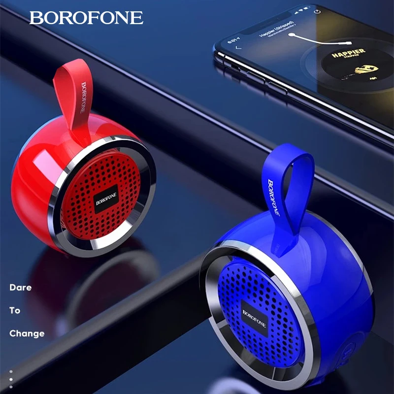 Беспроводное зарядное устройство HOCO BROFONE Мини Bluetooth Динамик с переносной чехол