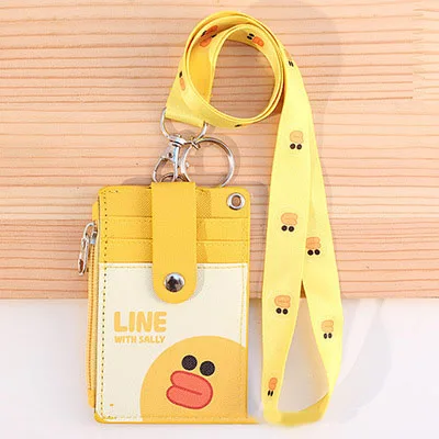 Bentoy Женский pu держатель для карт Корейский мультфильм милый Футляр для удостоверения личности мини для транспорта и кредитных карт держатель для карт Кожаный автобус карты набор Прямая - Цвет: 11