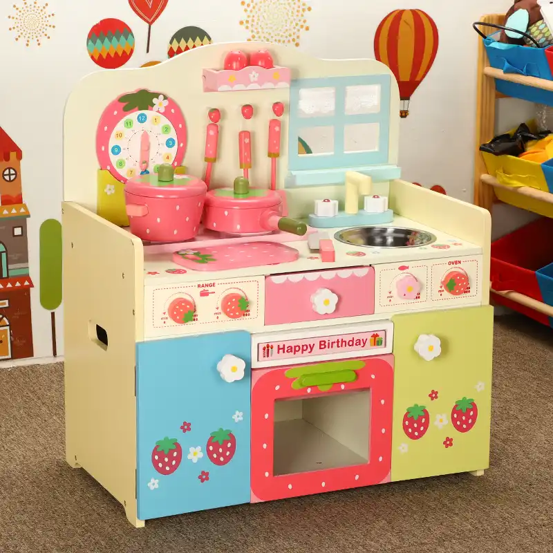 wooden kitchen for 1 year old