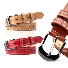 Women Genuine Leather Belt For Female Strap Casual All-match Ladies Adjustable Belts Designer High Quality Brand