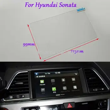 

Internal Accessories Internal Accessories 8 inch Car GPS Navigation Screen HD Glass Protective Film For Hyundai Sonata