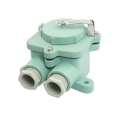 

DC 24V 10A 2 Pole Double Holes Plastic Waterproof Marine Socket Box Z-M