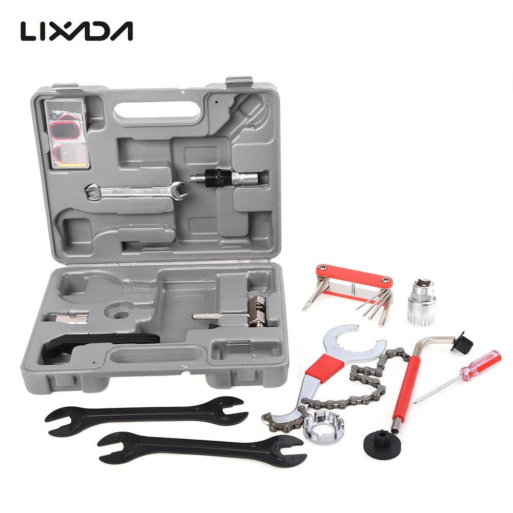 

Universal Bicycle Repair Tool Kit Set Professional Home Outdoor Multi-function Purpose Repair Tools