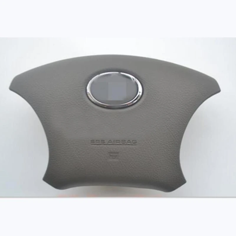 Крышка руля для Prado LC120 Camry Land Cruise LC100 пластиковая крышка с эмблемой Черный Коричневый Серый - Цвет: Brown with logo