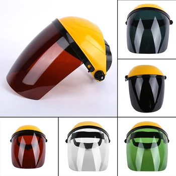 

Outdoor High Temperature Argon Arc Welding Transparent Plexiglass Full Face Protection Cover Face Eyes Protector Safety