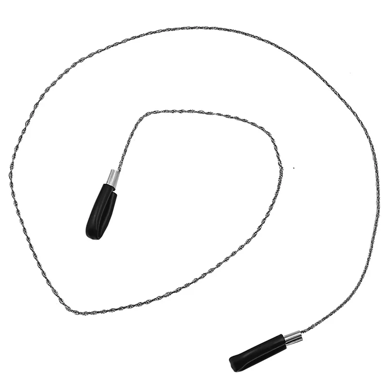 Outdoor Camping Stainless Steel Wire Saw Emergency Survival Hand Chain Saw Safety Survival Fretsaw ChainSaw