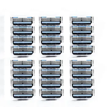 

24pcs/pack Quality Grade AAA Brand Men Face Shaving Razor Blades Mache 3 Razor Blades For Men Standard For Mache 3