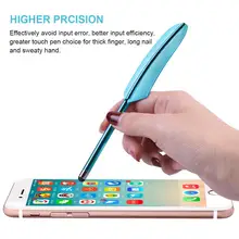 

Universal Tablet Touch Screen Pen Styluses Capacitive Pen Creativity Feather Shape Plastic Painting Mobile Phone Capacitance Pen