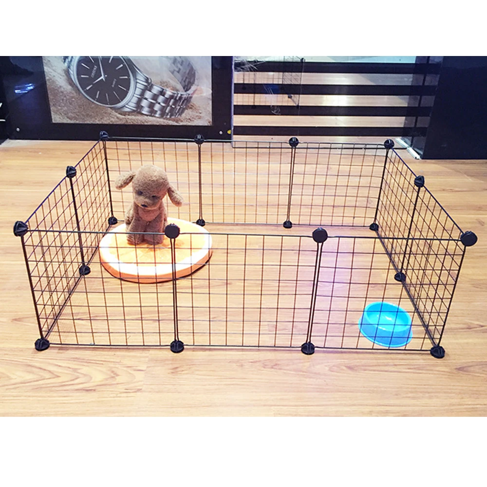 

Multi-functional Pet Fence load-bearing iron cage for small and medium-sized dog cat rabbit puppy fence W280