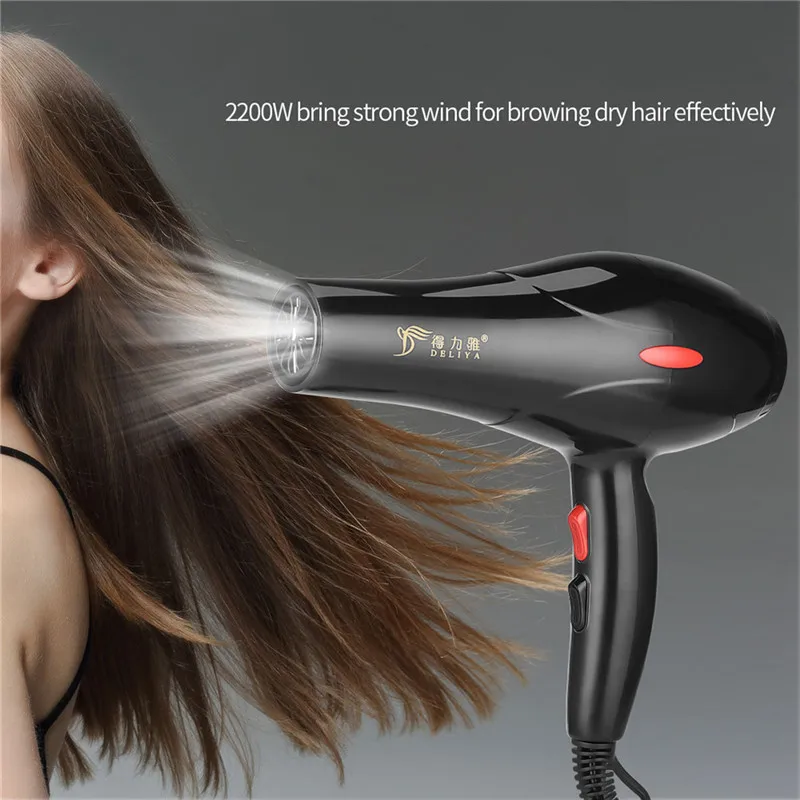 2200w secador de cabelo elétrico profissional grande