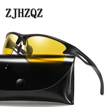 

ZJHZQZ Fashion Outdoor Sports Polarized Mens Sunglasses Goggles Men Driving Fishing Running Travel Sun Glasses Oculos De Sol