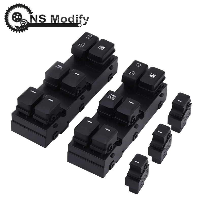 

NS Modify Car Electric Power Window Control Switch For Kia Sportage 2011 2012 2013 2014 2015 2016 OE#93570-1X000