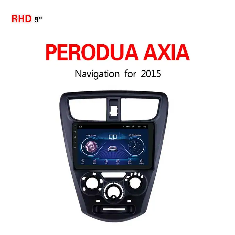 Lionet gps-навигация для автомобиля Perodua AXIA 9 дюймов RP2001X