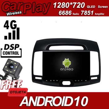 

Zinc Alloy Case Car Android 10 Player for Hyundai Elantra 2009 stereo Multimedia Wireless Carplay Bluetooth GPS Radio Head Unit