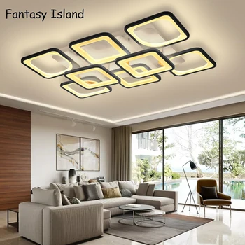 

Hot sale Square Modern Led Ceiling Light for Room Chandelier Lighting Ceiling Lamp Diningroom Kitchen Lights home light fixture