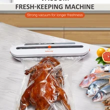 Электрический вакуумный упаковщик, упаковочная машина для домашней кухни, в том числе 10 шт., пакеты для хранения пищевых продуктов, коммерческие вакуумные упаковочные пакеты для пищевых продуктов