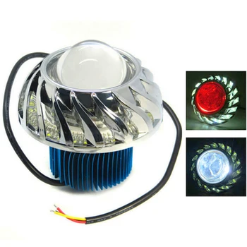 

10pcs/lot 30W Motorcycle Headlight CREE LED Projector Lens Spot Light Waterproof Car DRL Fog Spot Angle Eye Light