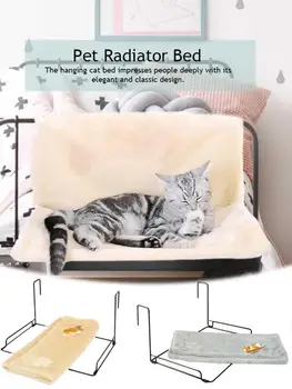 

New Pet Cat Hammock Cat Litter Hanging Cat Bed Four Seasons Universal Window Sill Cat Sofa Comfortable Cat Hammock Pets Supplies