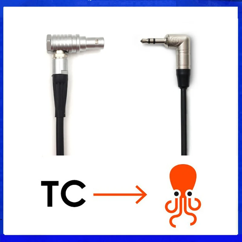 TC 5 Pin к NEUTRIK 3 мм мини разъем TRS щупальца черного тайм кабель для ARRI ALexa звуковых