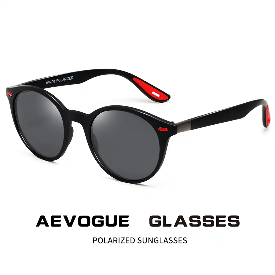 polaroid oval sunglasses