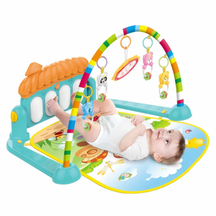 

Infant Kick And Play Piano Gym Mat Maker Multi-functional Early Childhood Music Baby Creeping Mat Cross Border Amazon Toy