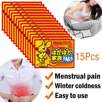 

15pc Body Warmer Stick Lasting Heat Patch Keep Hand Leg Foot Warm Paste Pads Heating Pad Feet Warmer Heat Pack Ogrzewacz 12 Hour