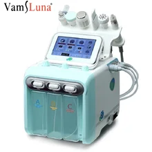 6 в 1 водородная кислородная маленькая машина для красоты с пузырьками, омолаживание и увлажнение кожи с глубокой очисткой