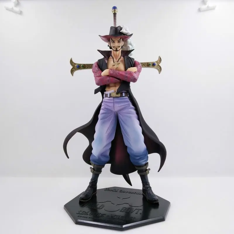 22CM Anime Action Figure ONE PIECE Dracule Mihawk Ver.2 Big Sword PVC Model Collectible Cool Kids Popular Gift Toy Doll | Игрушки и