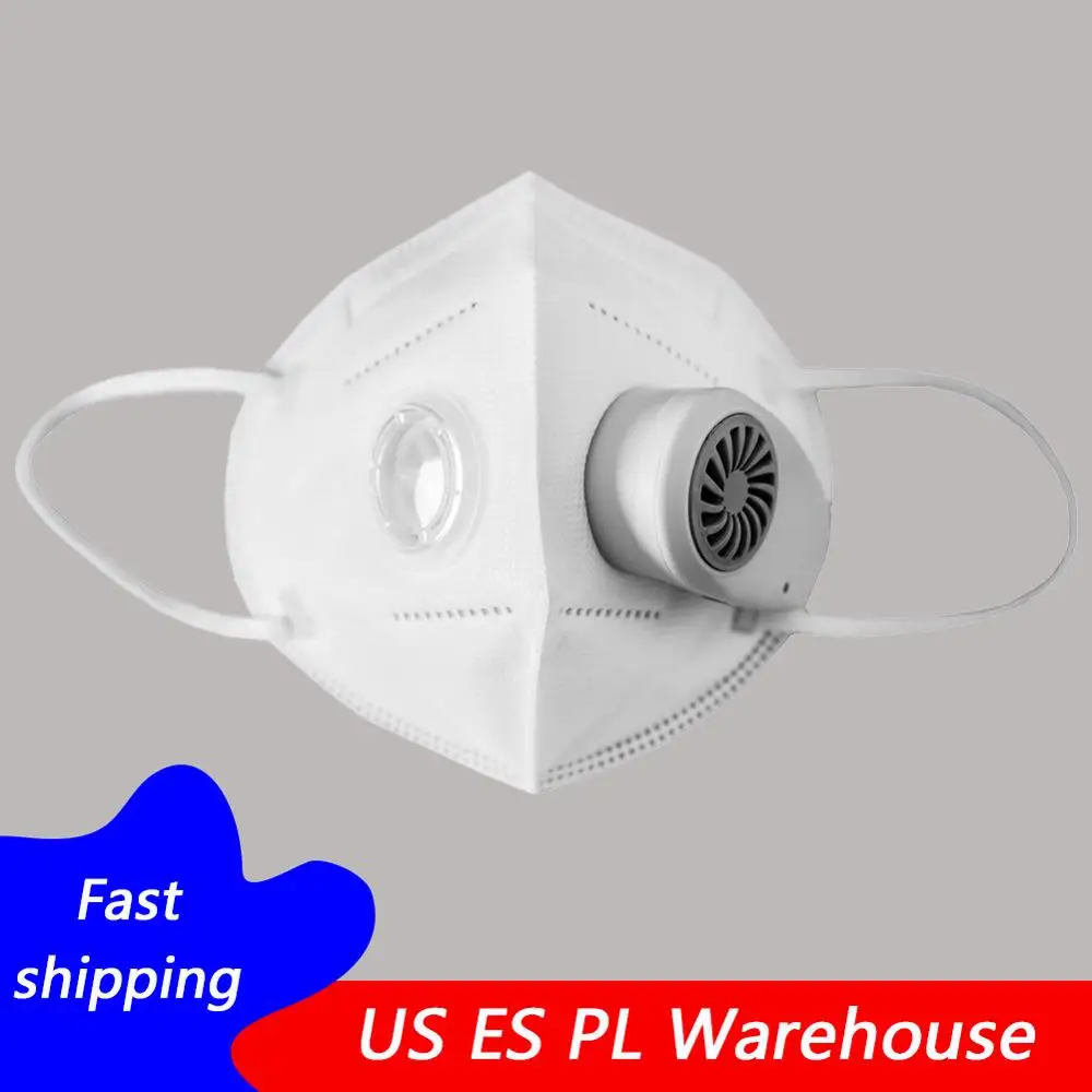 

Smart Electric Respirator Reusable FFP2 FFP3 KN95 Mask - Valved Face Mask Protection Face Mask Pm2.5 Dust Masks USB Charging