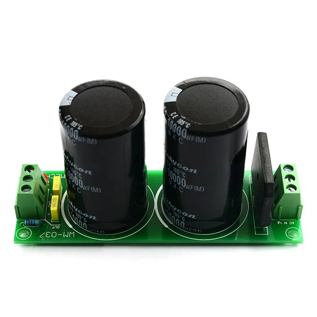 

Rectifier Filter Capacitor Dual Dc Power Supply Module for Power Amplifierl from Ac to Dc Power Module Board Diy Kit Finished