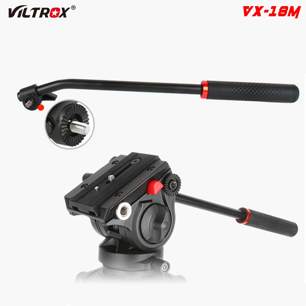 Ручка для головки штатива Viltrox VX-18M Q5 быстросъемная пластина из алюминиевого