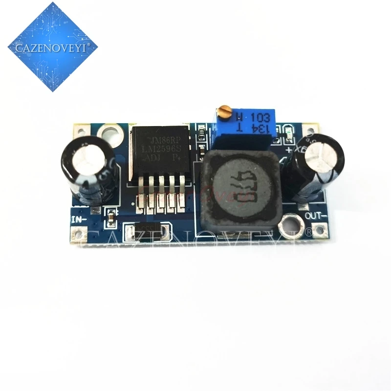1 шт. LM2596s DC понижающий модуль питания 3A регулируемый LM2596 регулятор напряжения 24 В
