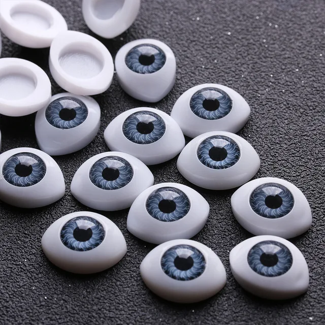 20PCS Funny Plastic Doll Safety Eyes Cute Stuffed Toys Animal Toy Puppet Making Eyes DIY Doll Craft Accessories Girl Gift 2