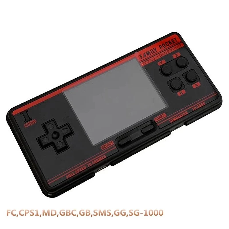 US $23.89 FC3000 Classic Handheld Game Console Video Gaming Console 8 Bit 2G Memory Simulator Handheld Children Color Game Retro Game