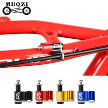 MUQZI – câble de frein hydraulique de vtt, 5 pièces, Clip adaptateur de boîtier de frein de vélo de montagne, Guide de ligne, boîtier de montage de Conversion