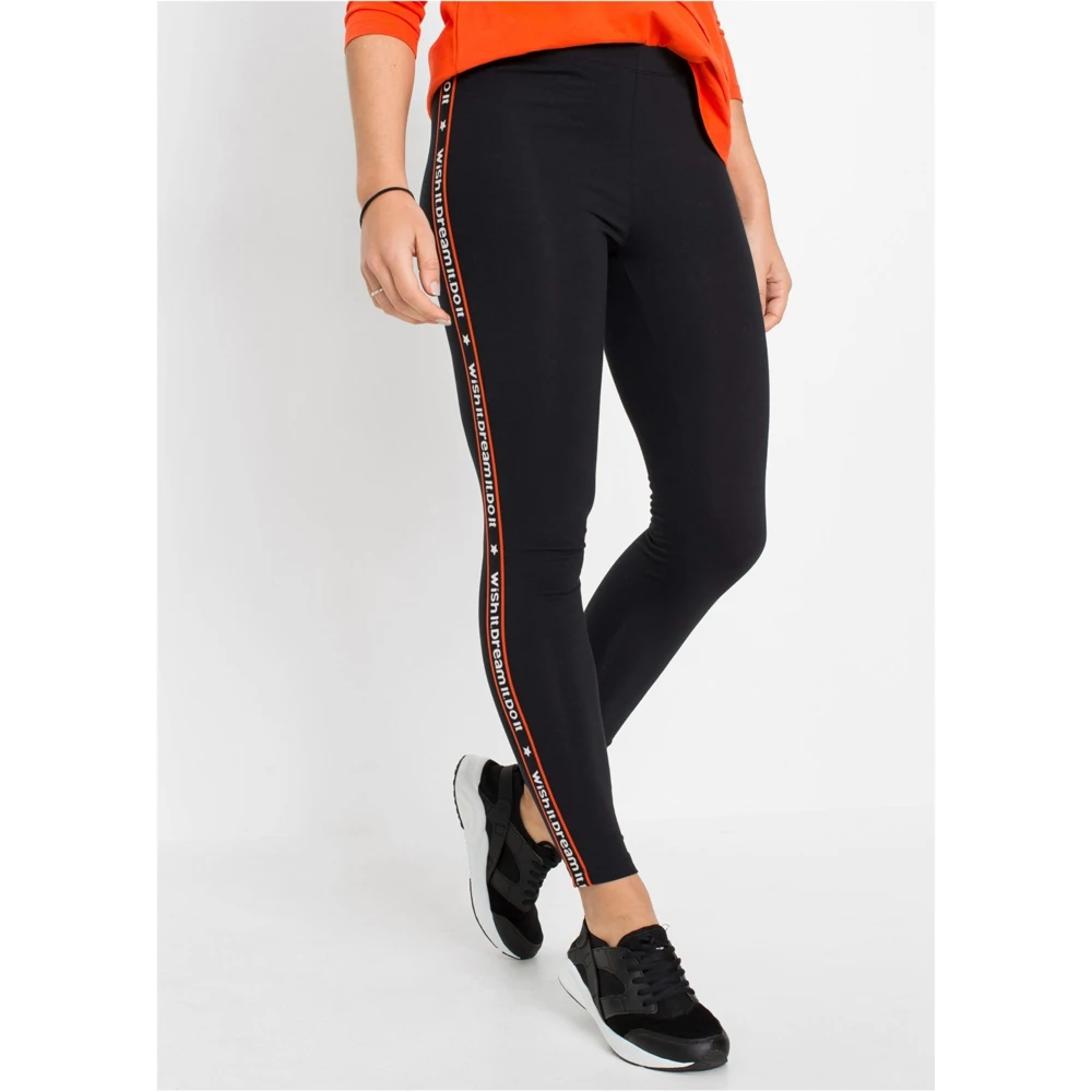 Legins with inscriptions Rainbow 
