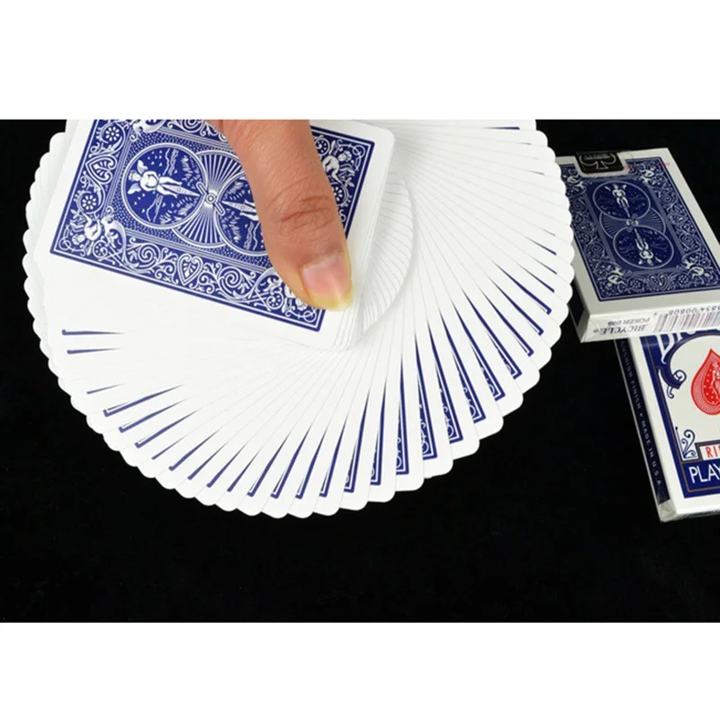 1 шт. синий/красный покер регулярные игральные карты Rider Back стандартные колоды