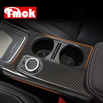 

Car Accessory Center Console Water Cup Holder Frame Cover Trim For Mercedes Benz X156 C117 W117 W176 CLA GLA A Class For LHD RHD