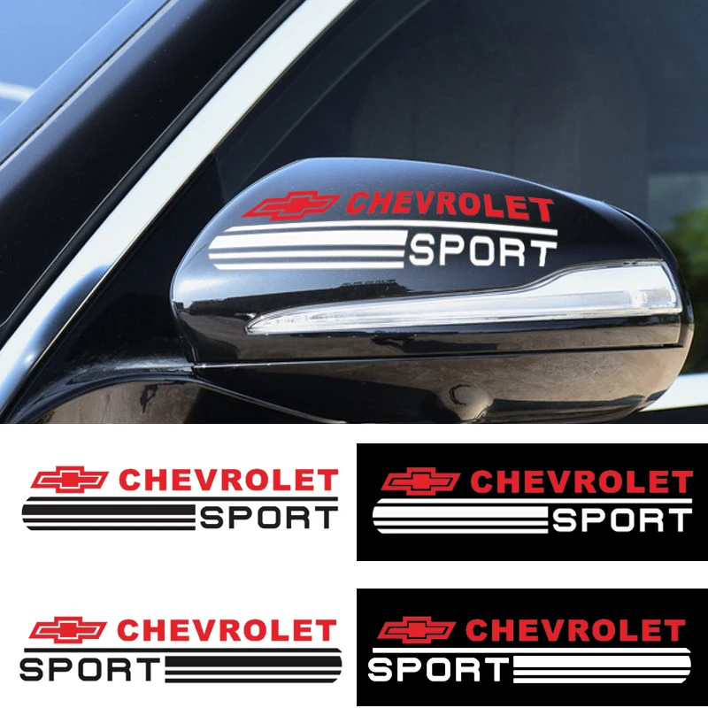 2 шт. стикер для стайлинга автомобиля зеркало заднего вида наклейки Chevrolet cruze niva aveo