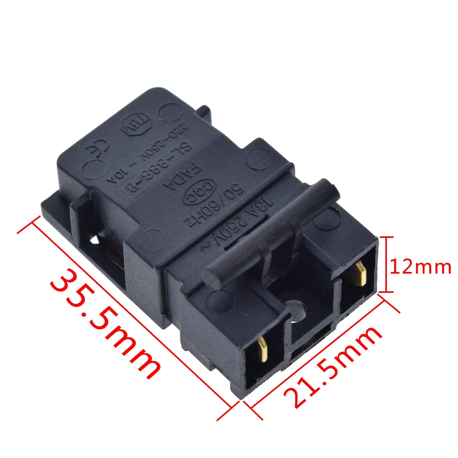 TZT Electric Kettle Thermostat Temperature Controller switch  SL-888  TM-XD-3 220-250V 10A T125