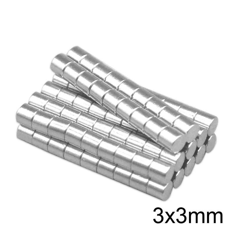 100PCS 3x3 mm Search Minor Diameter 3mmX3mm Bulk Small Round