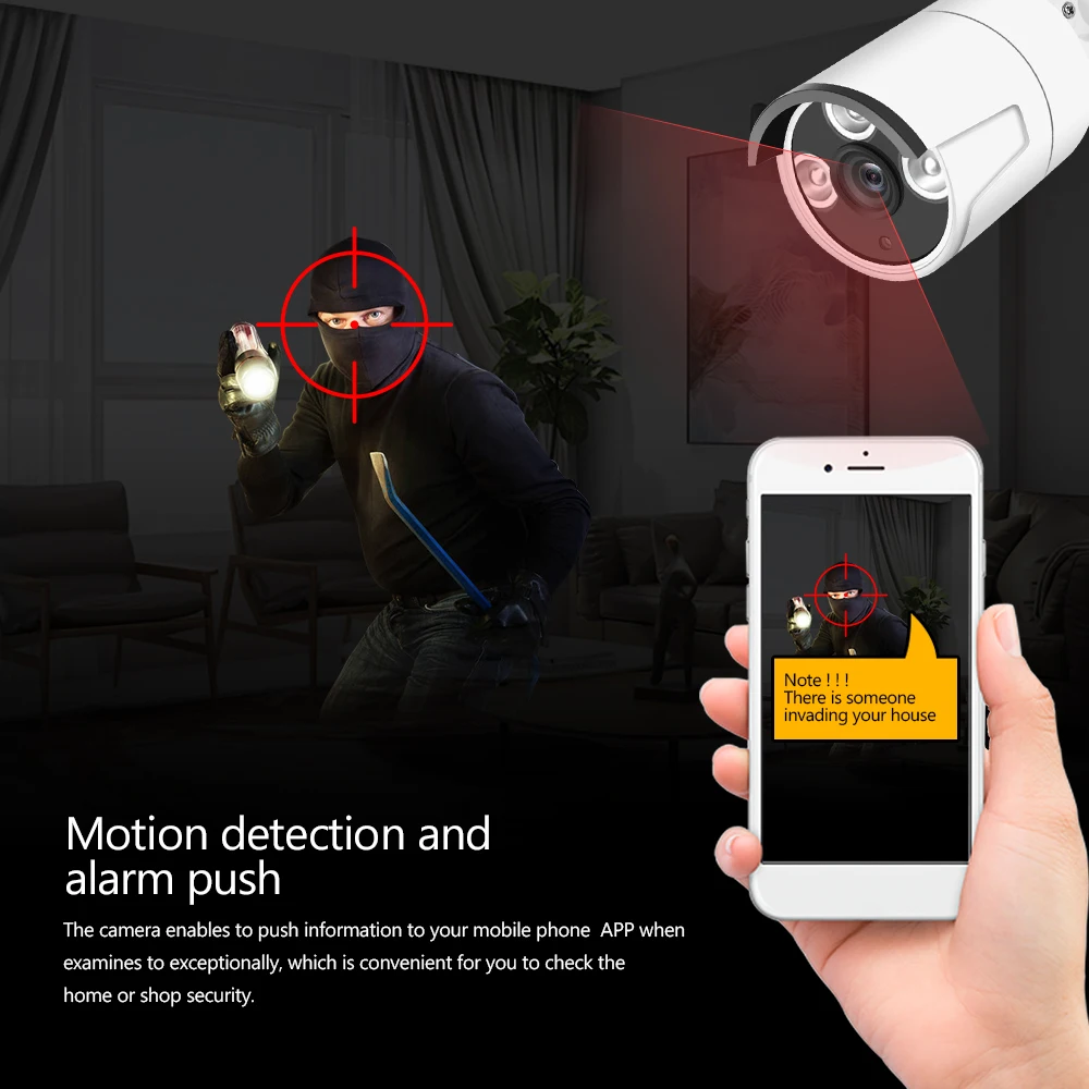 NVR 8CH 1080P видео рекордер Домашняя безопасность 4 шт. ip-камера CCTV безопасности Беспроводная система видеонаблюдения Комплект для улицы