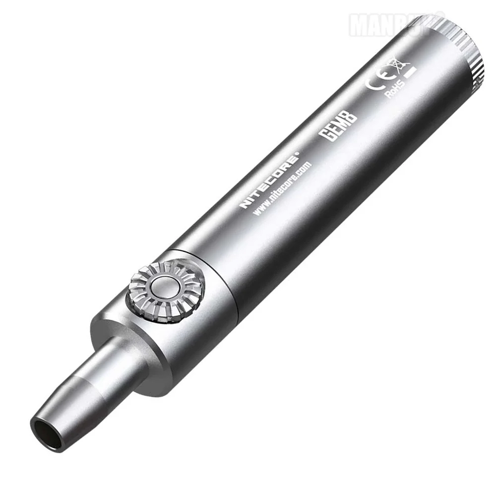 Фонарь NITECORE GEM8 идентификация нефрита Профессиональный светодиодный фонарь для