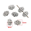 JAKONGO Antique Silver Plated Lotus Spacer Beads Vintage Loose Beads for Jewelry Making Bracelet Accessories DIY 8x12mm 20pcs ► Photo 3/6