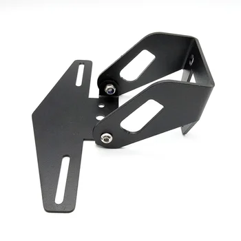 

Motorcycle License Plate Frame with Light Fit for KAWASAKI NINJA250/400 Z900 Z650 Support Plaque Moto License Plate Holder