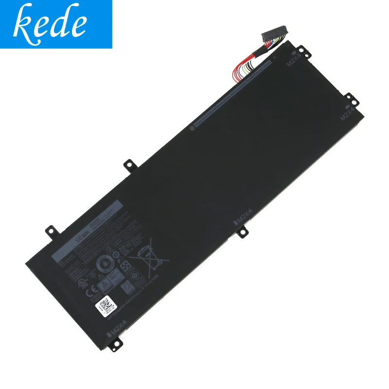 Kede аккумулятор для ноутбука RRCGW для Dell XPS 15 9550 Precision 5510 Series M7R96 62MJV(11,4 V 56WH